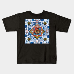 Portuguese folk art Kids T-Shirt